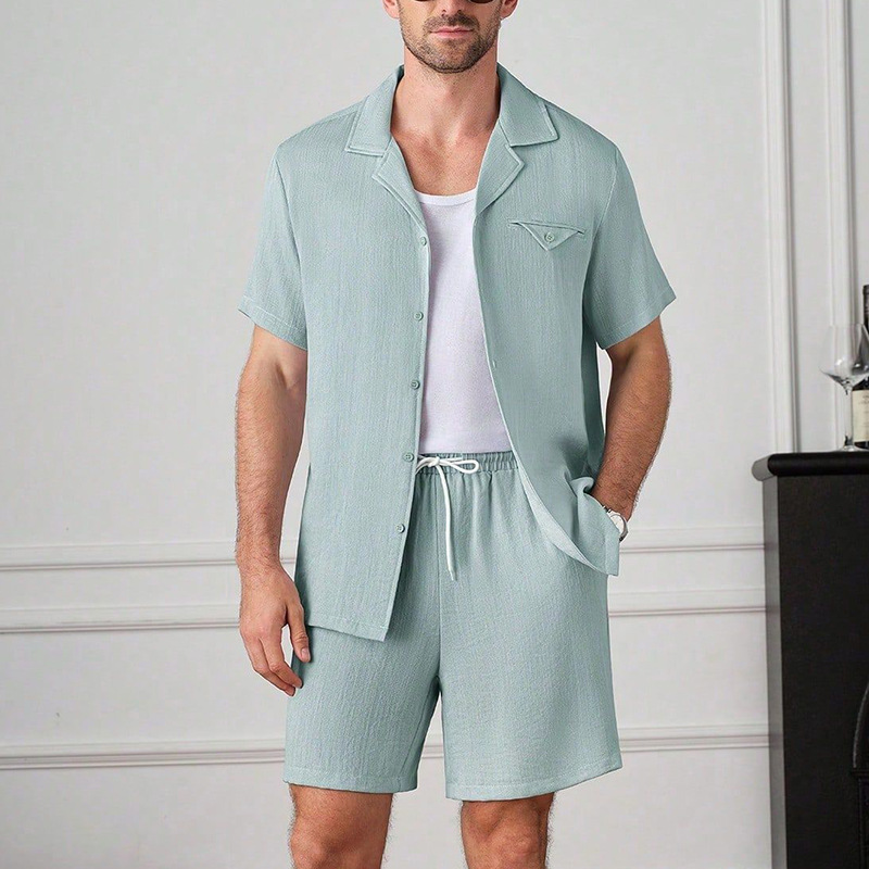 Men'S Fashion For Summer 2026 - طقم رياضي صيفي رجالي غير رسمي