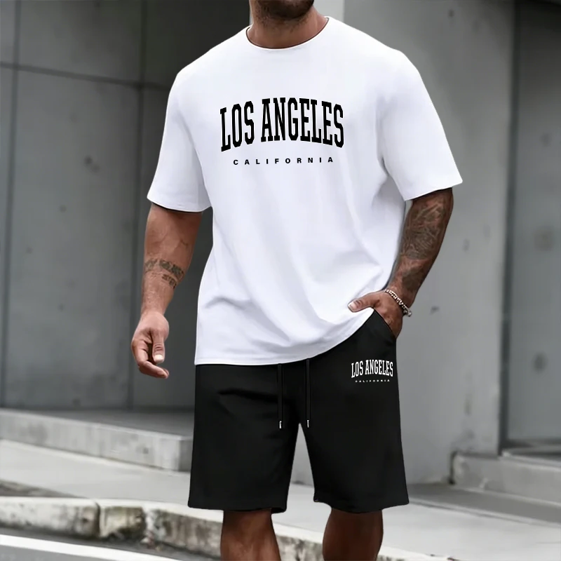 Men'S Fashion For Summer 2026 - طقم رياضي رجالي صيفي 2026: تي