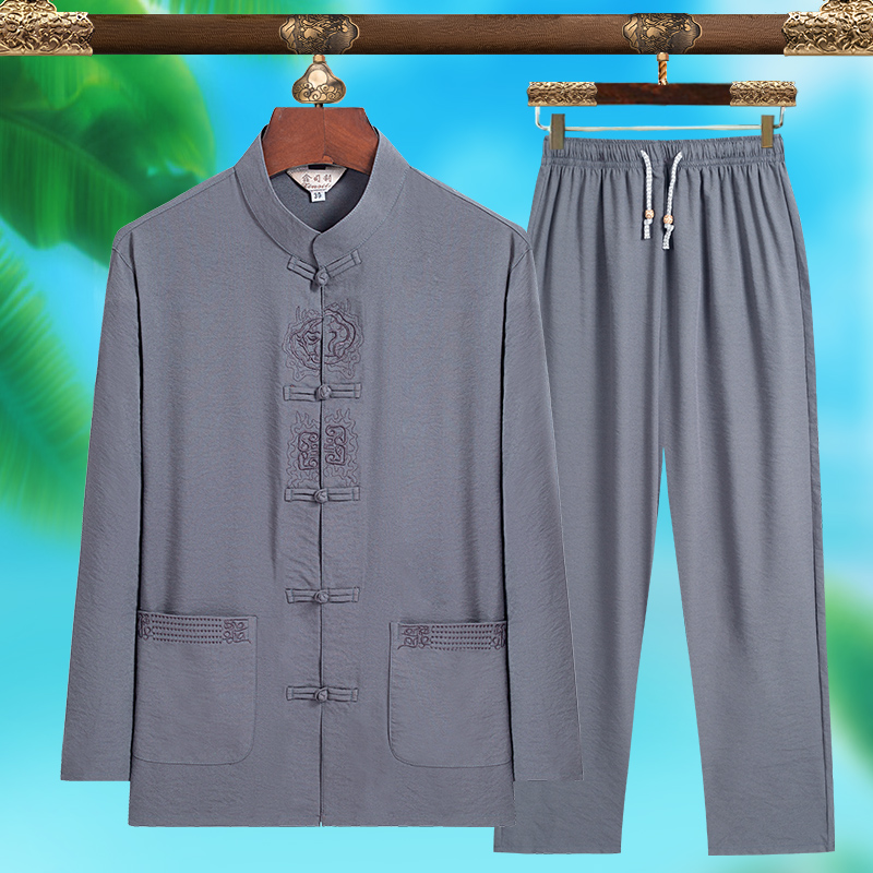 Mens Fashion Wear - بدلة تانغ رجالية عصرية عالية الجودة،