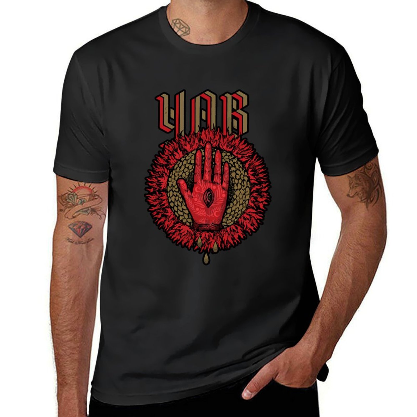 Men'S Fashion Aesthetics - YOB Band تي شيرت قمصان عصرية