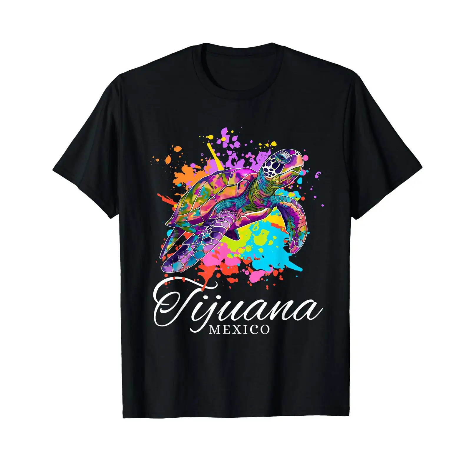 Men'S Fashion Tijuana - تي شيرت تيخوانا المكسيك تذكاري بتصميم