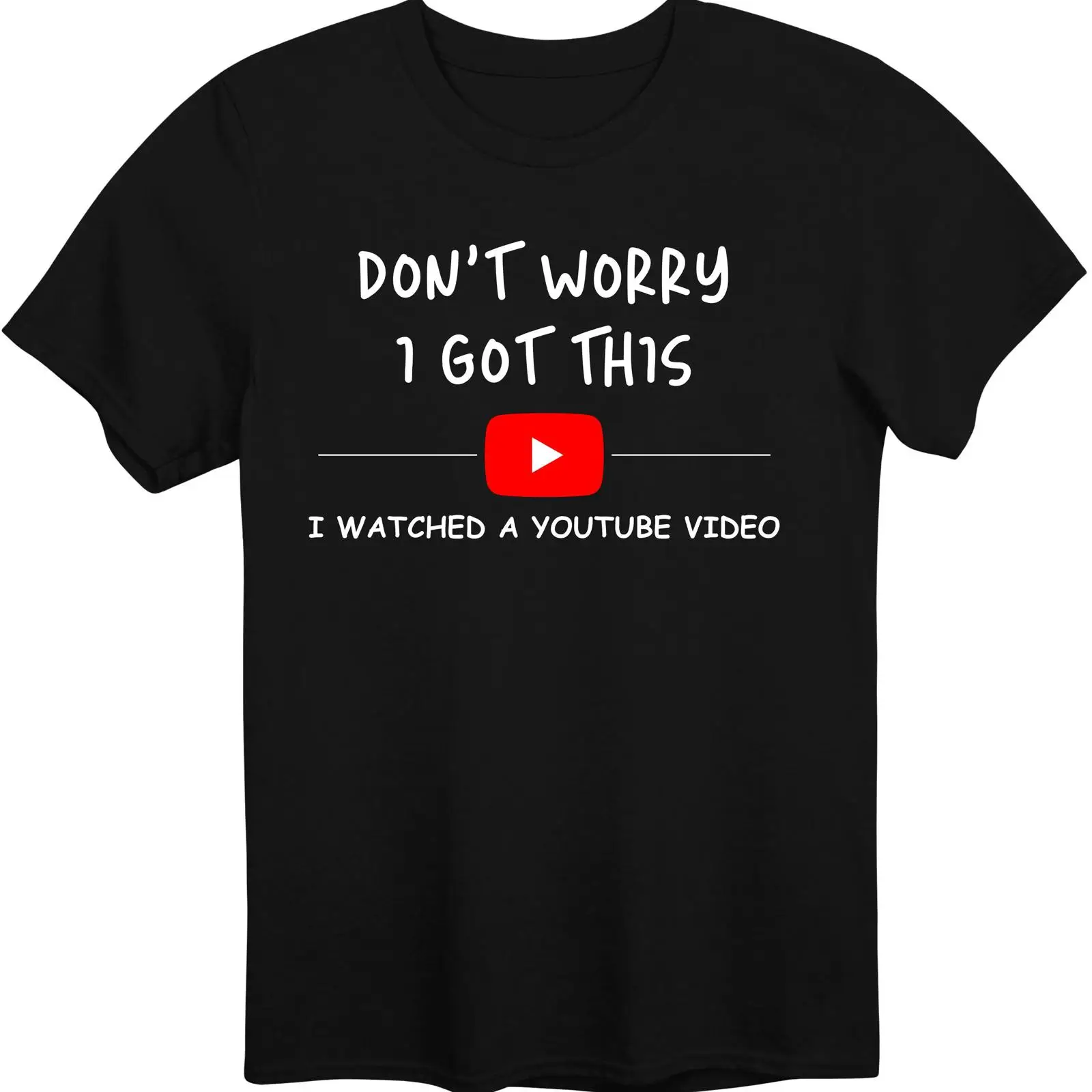 Men Fashion Youtubers - تي شيرت معتمد من يوتيوب بطبعة