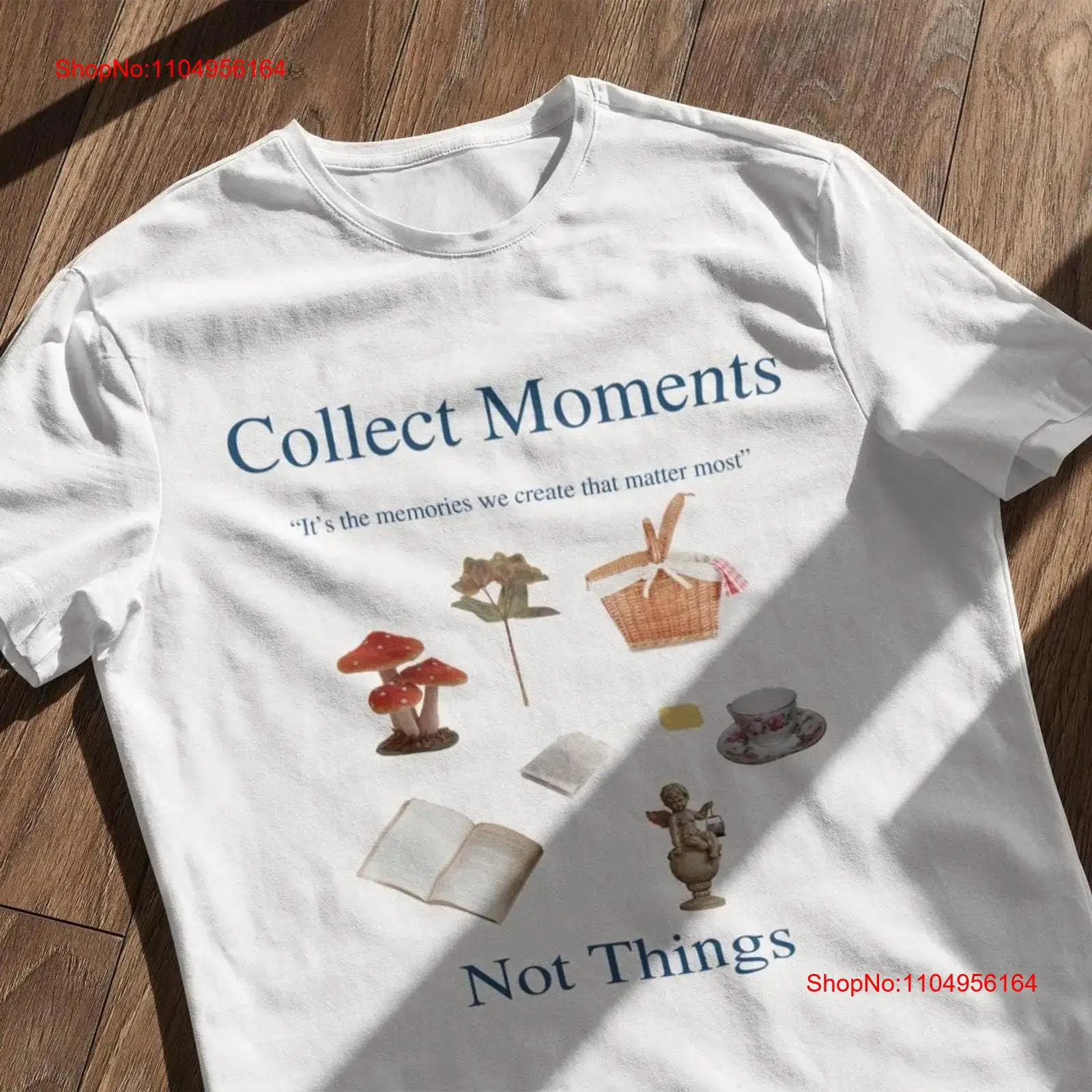 Men'S Fashion Aesthetics - قميص جماليات Cottagecore Collect Moments T