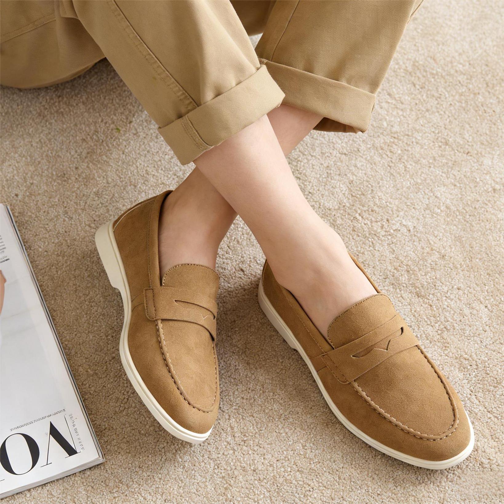Men'S Fashion Loafers Shoes - أحذية رجالية مريحة وعصرية قابلة للتنفس،