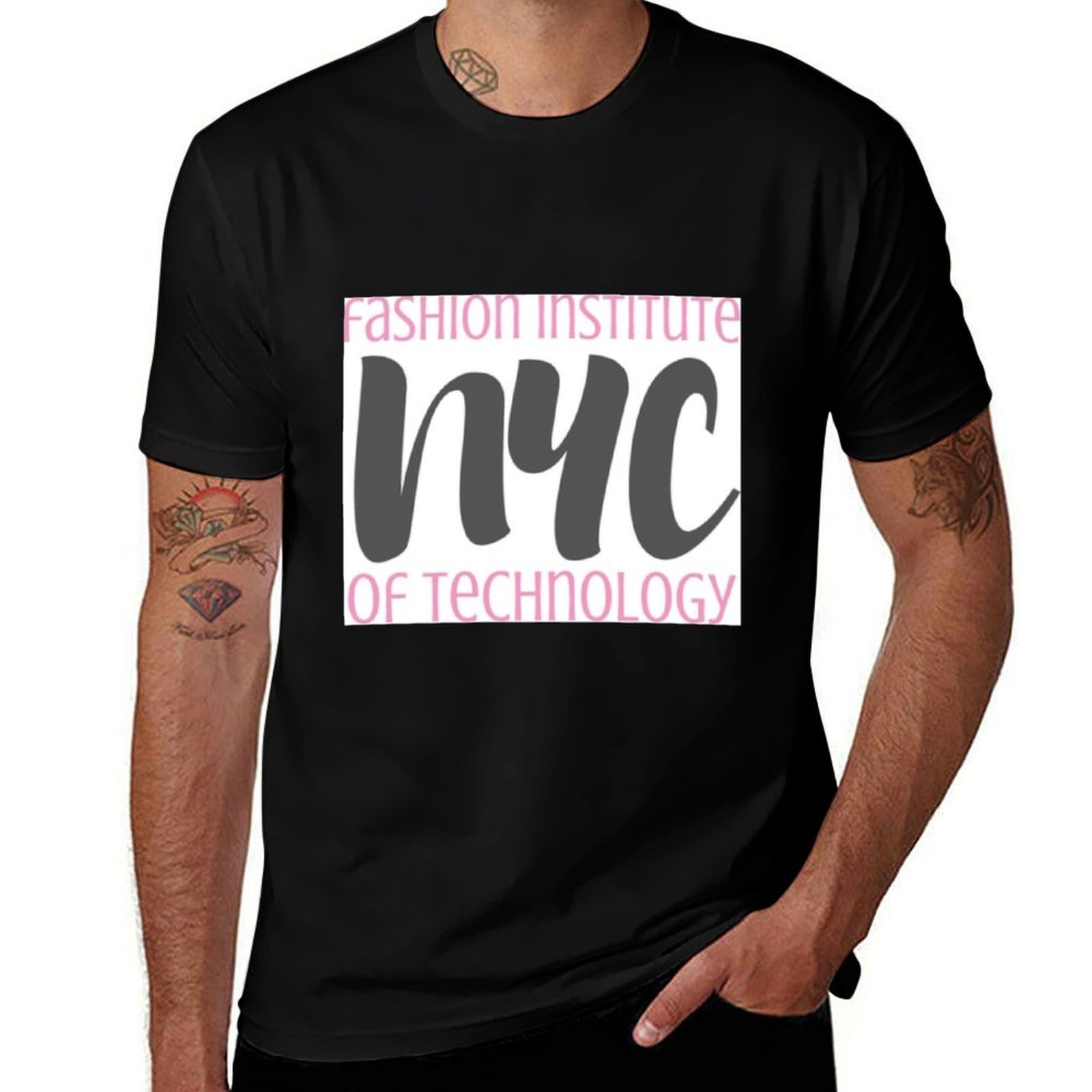 Men'S Fashion Nyc - تي شيرت Fashion Institute of Technology