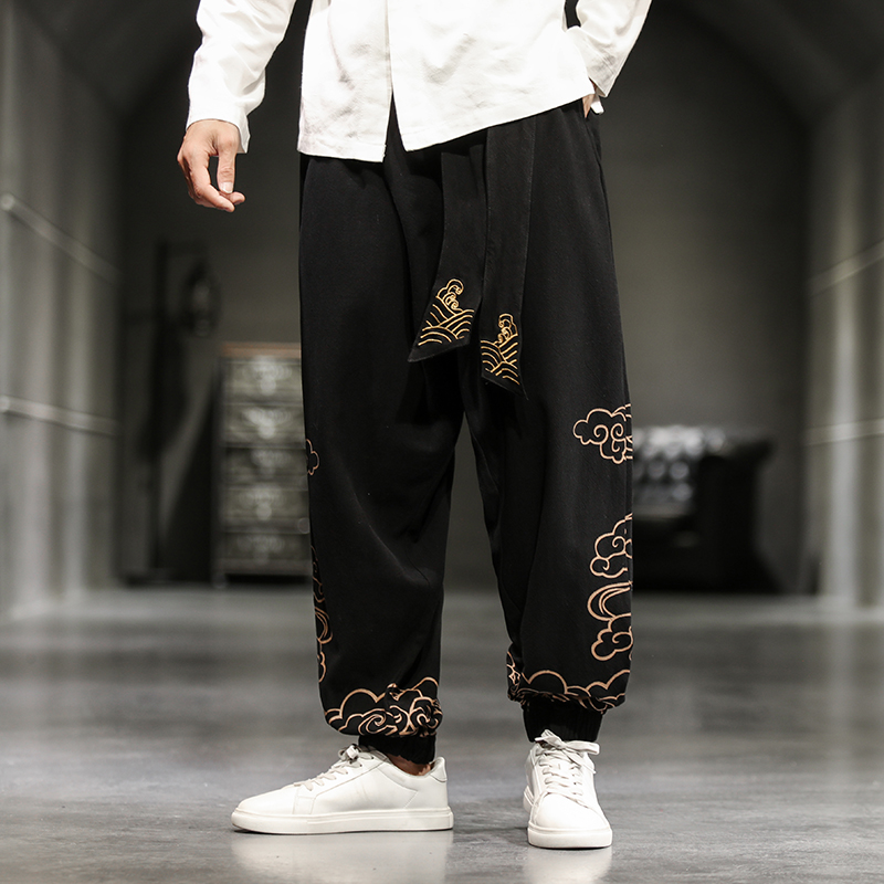 بنطلون رجالي مطبوع عليه غيوم م - مراجعة Chino Pants Men وسعره