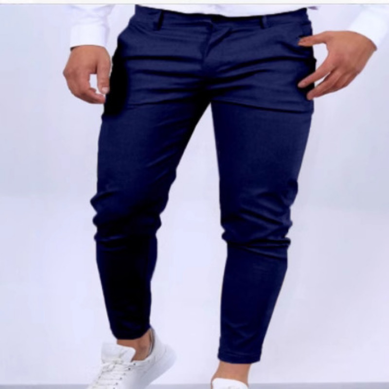 بنطلون تشينو رجالي ضيق بلون ال - مراجعة Chino Pants Men وسعره