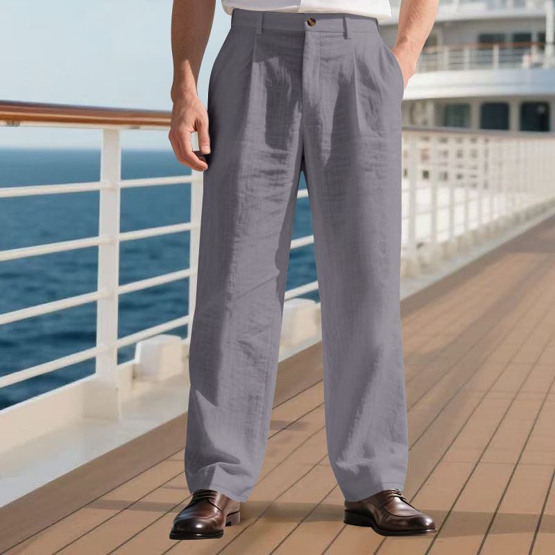 بنطلون رجالي رسمي بخصر مرتفع و - مراجعة Chino Pants Men وسعره