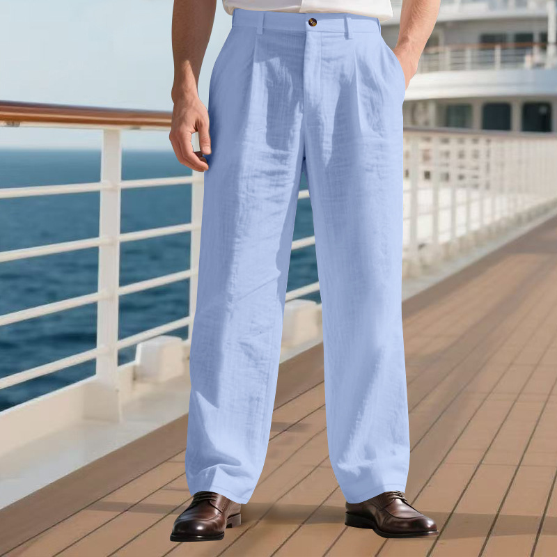 بنطلون رجالي رسمي بخصر مرتفع و - مراجعة Chino Pants Men وسعره