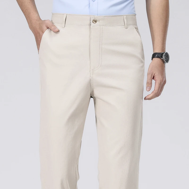 بنطلون رجالي من القطن المغسول  - مراجعة Chino Pants Men وسعره