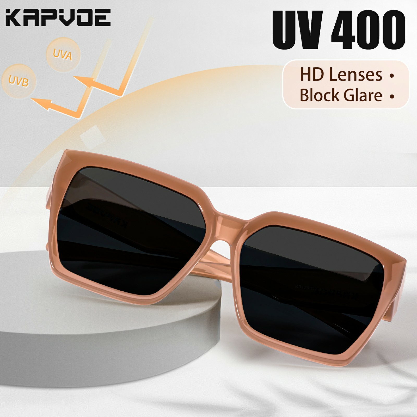 KAPVOE موضة نظارات بعدسات مستق - مراجعة Men'S Fashion Aesthetics وسعره