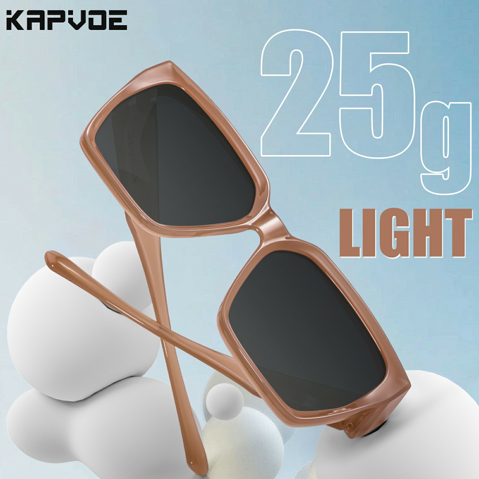 KAPVOE موضة نظارات بعدسات مستق - مراجعة Men'S Fashion Aesthetics وسعره