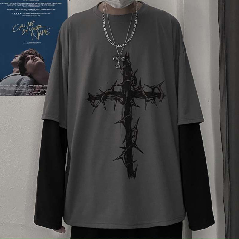 الجرونج ملابس النساء طويلة الأ - مراجعة Men'S Fashion Aesthetics وسعره