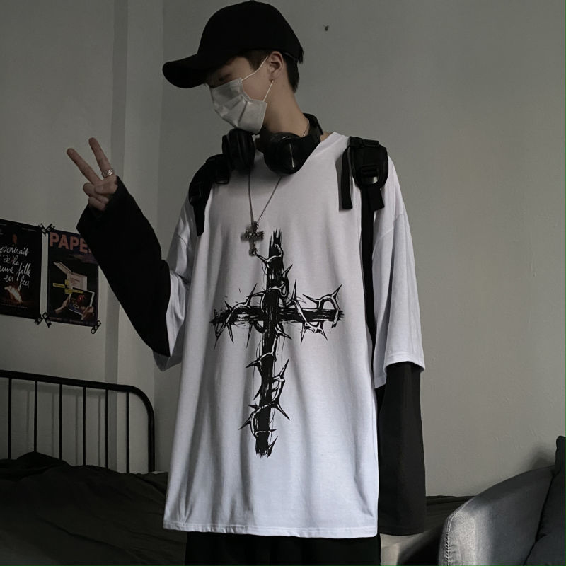 الجرونج ملابس النساء طويلة الأ - مراجعة Men'S Fashion Aesthetics وسعره