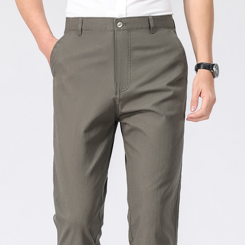 رجل تشينو السراويل الأعمال عار - مراجعة Chino Pants Men وسعره