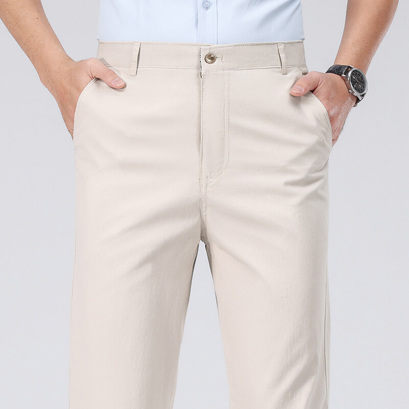 بنطلونات قطنية رجالية، سراويل  - مراجعة Chino Pants Men وسعره