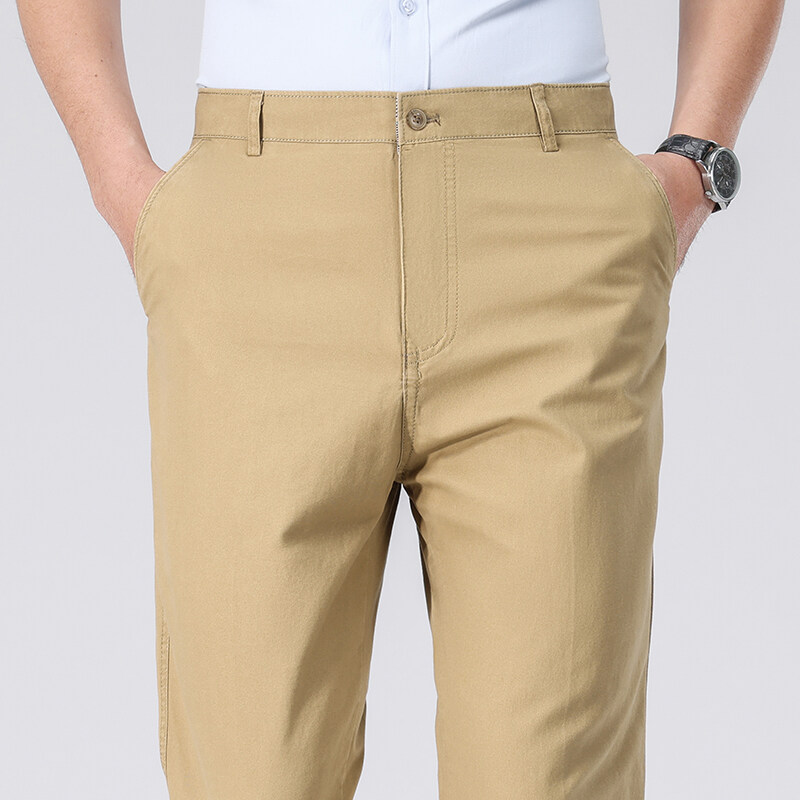 بنطلونات قطنية رجالية، سراويل  - مراجعة Chino Pants Men وسعره