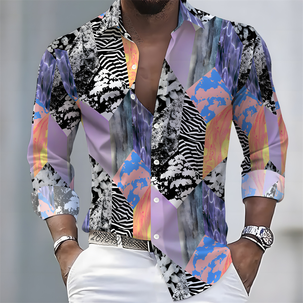 قميص رجالي بأكمام طويلة بتصميم - مراجعة Mens Fashion Trend وسعره