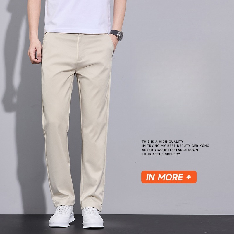 بنطلون رجالي صيفي خفيف كاجوال  - مراجعة Chino Pants Men وسعره