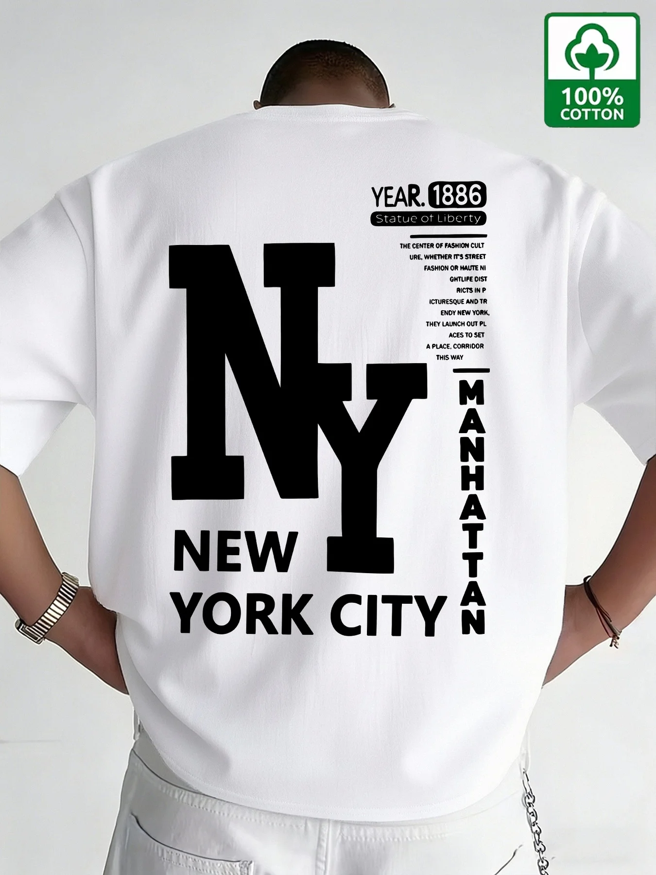 تي شيرت رجالي بتصميم مدينة نيو - مراجعة Men'S Fashion Nyc وسعره