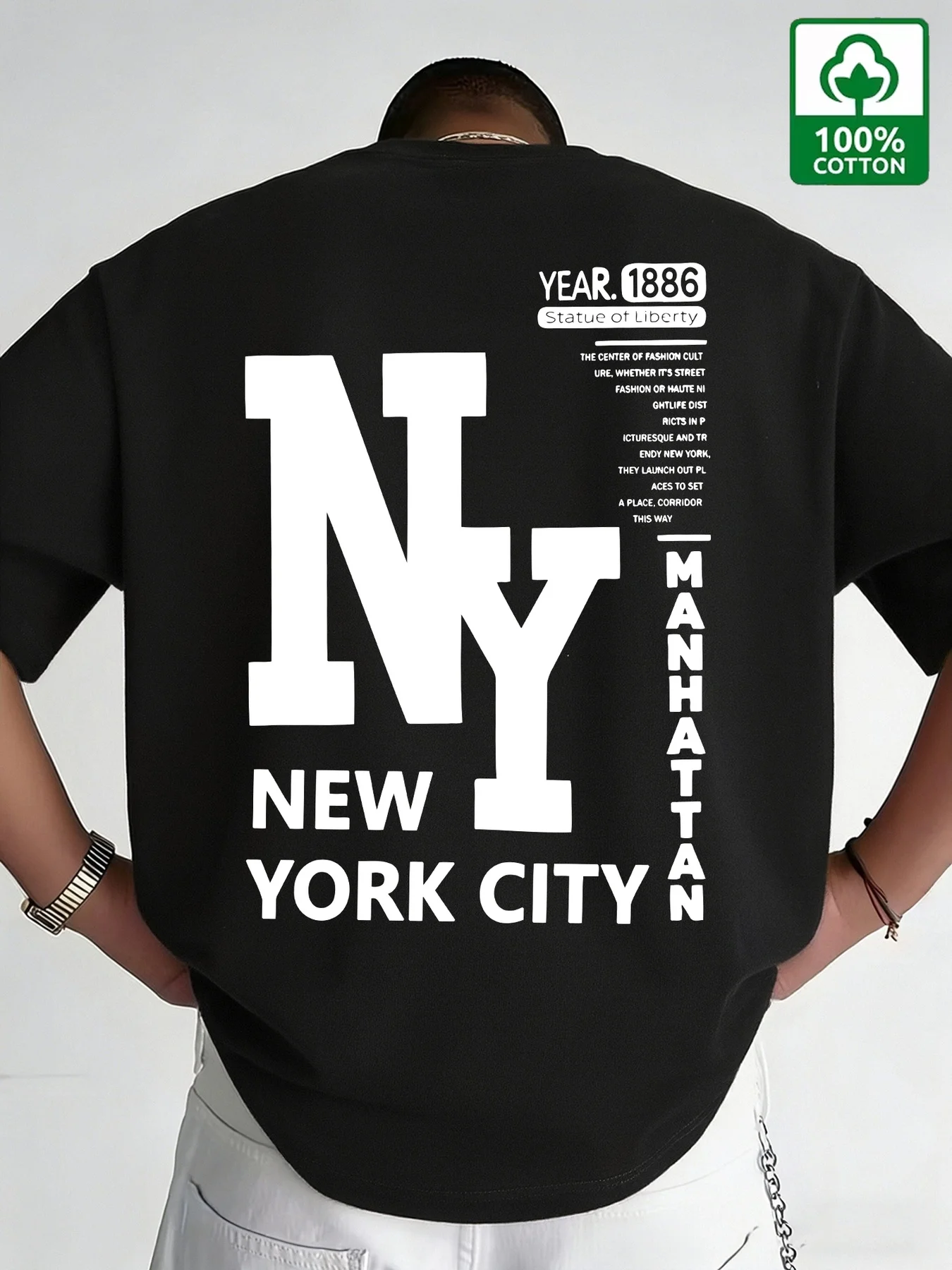 تي شيرت رجالي بتصميم مدينة نيو - مراجعة Men'S Fashion Nyc وسعره