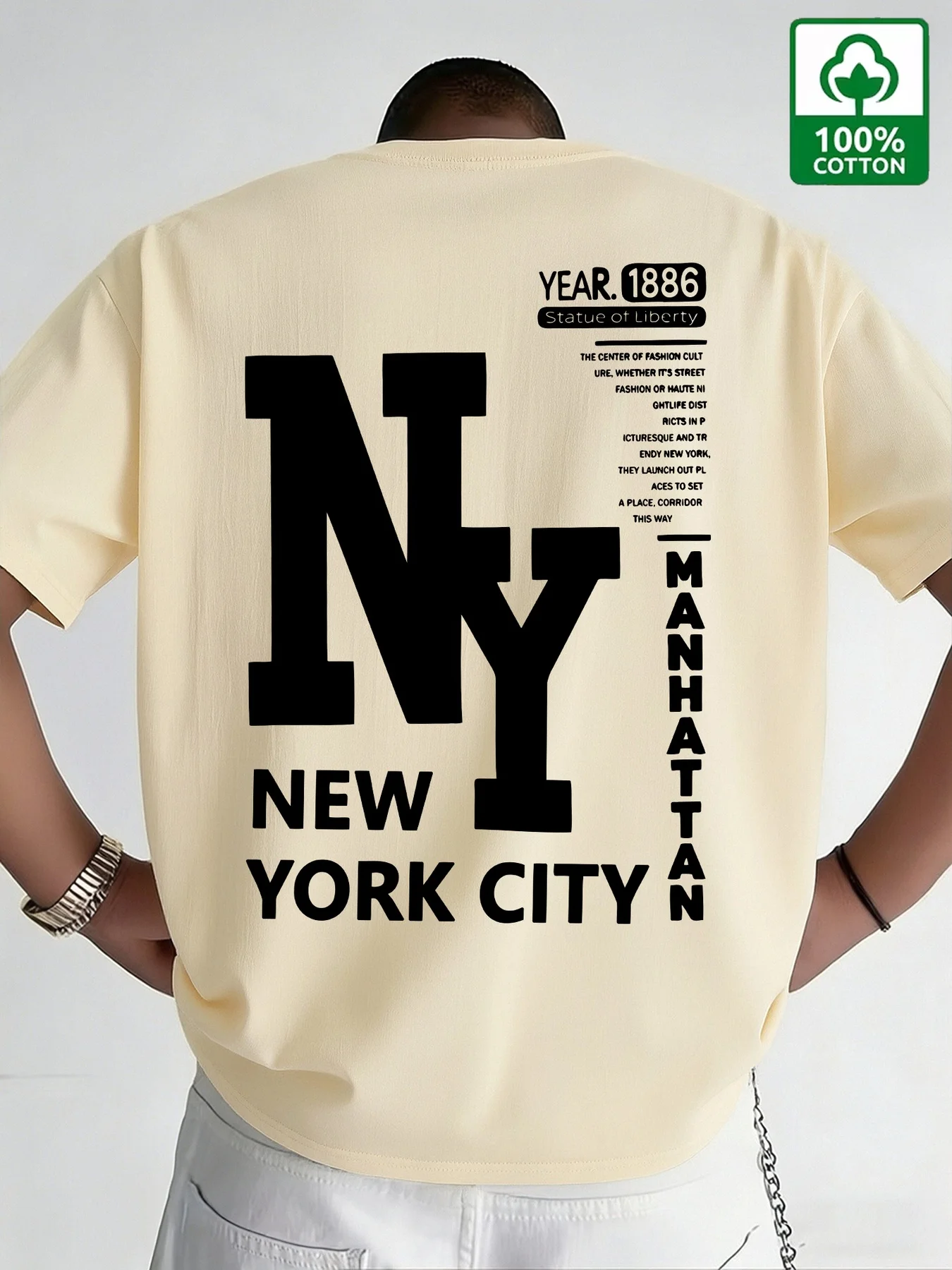 تي شيرت رجالي بتصميم مدينة نيو - مراجعة Men'S Fashion Nyc وسعره