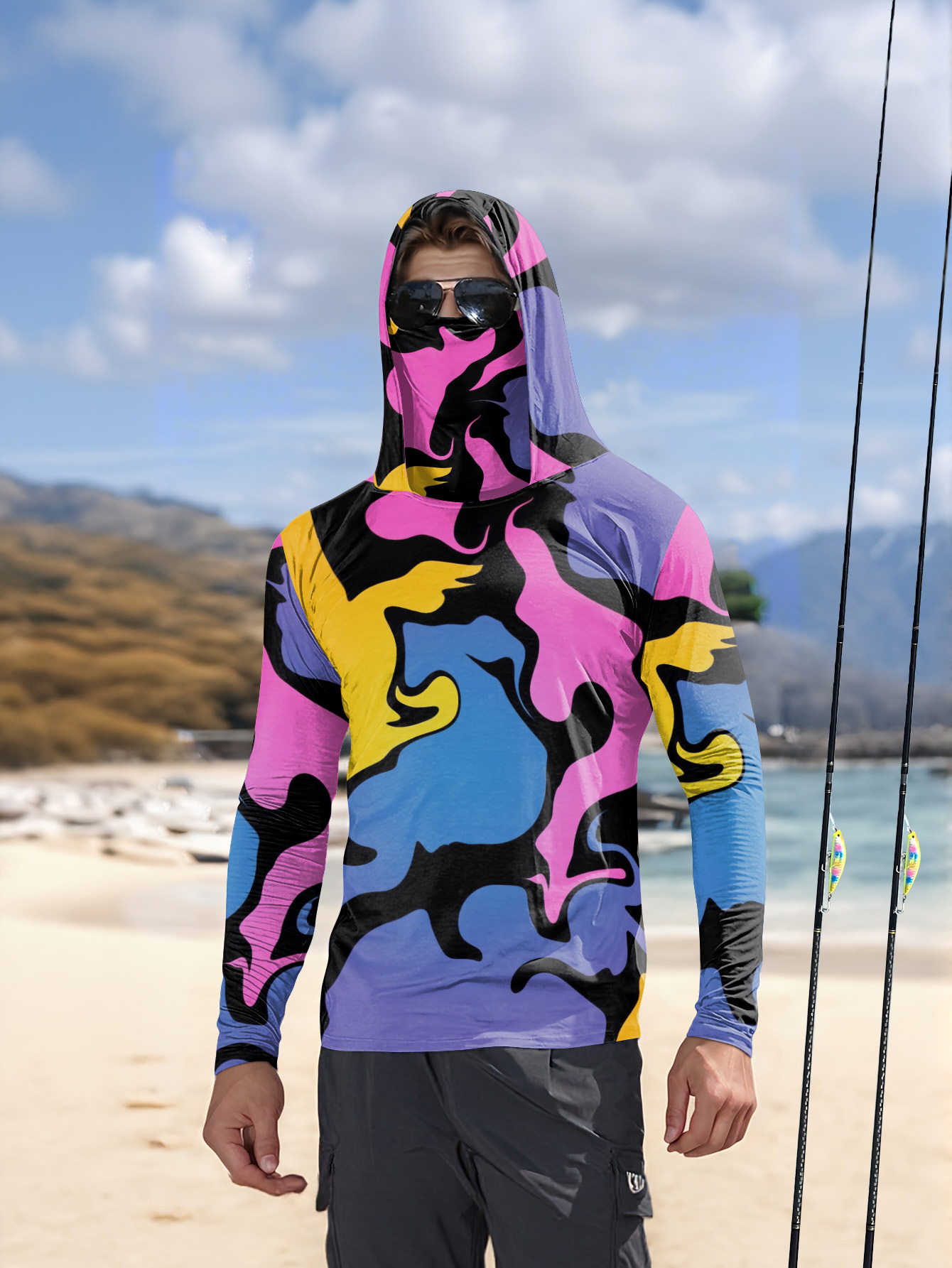قميص رجالي طويل الأكمام مطبوع  - مراجعة Men'S Fashion For Summer 2026 وسعره