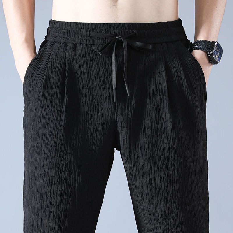 الصيف الحرير الجليد رجل عداء ب - مراجعة Chino Pants Men وسعره