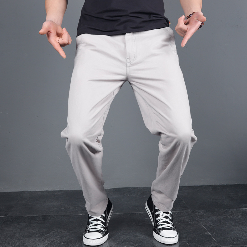 جديد الرجال ربيع الخريف الصلبة - مراجعة Chino Pants Men وسعره